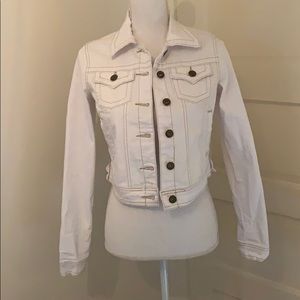 White Denim Jacket